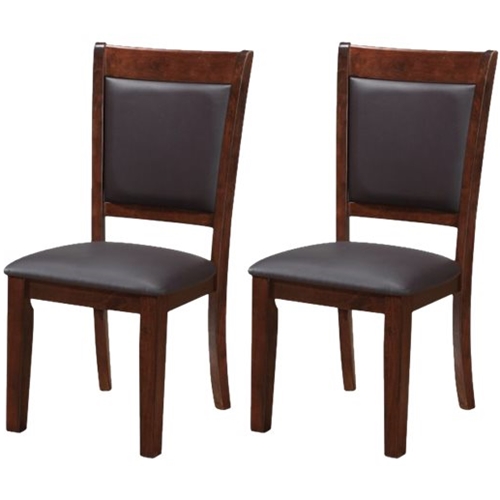 Best Buy: CorLiving Dining Home Bonded Leather Chairs (Set of 2 ...
