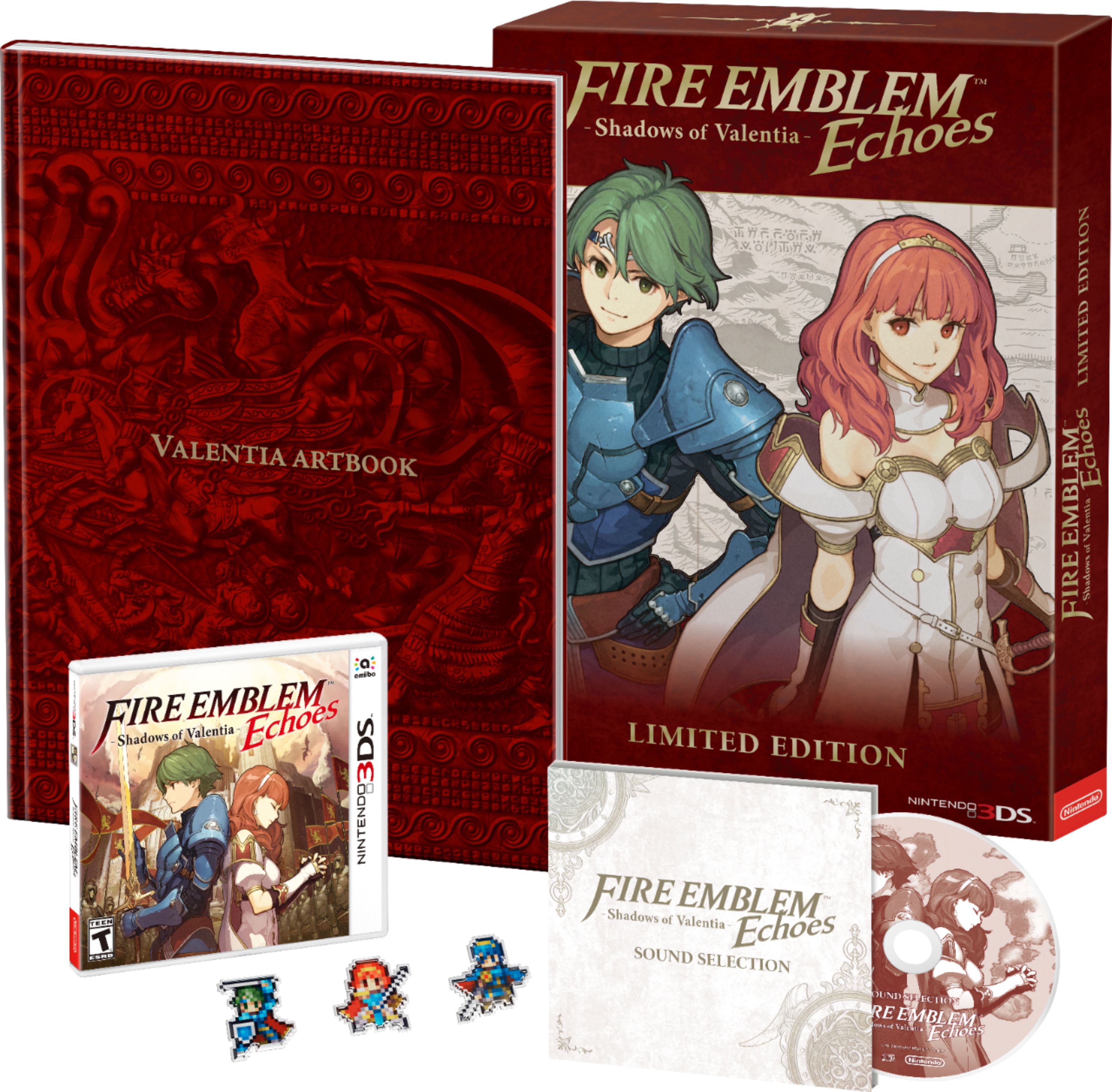 følelse dræbe Mount Vesuv Fire Emblem Echoes: Shadows of Valentia Limited Edition Nintendo 3DS  CTRRAJJ1 - Best Buy