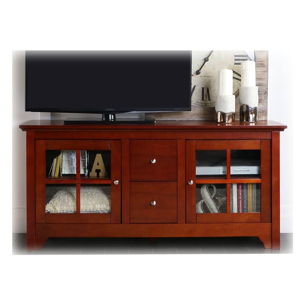 Customer Reviews: Walker Edison TV Cabinet for Most Flat-Panel TVs Up ...