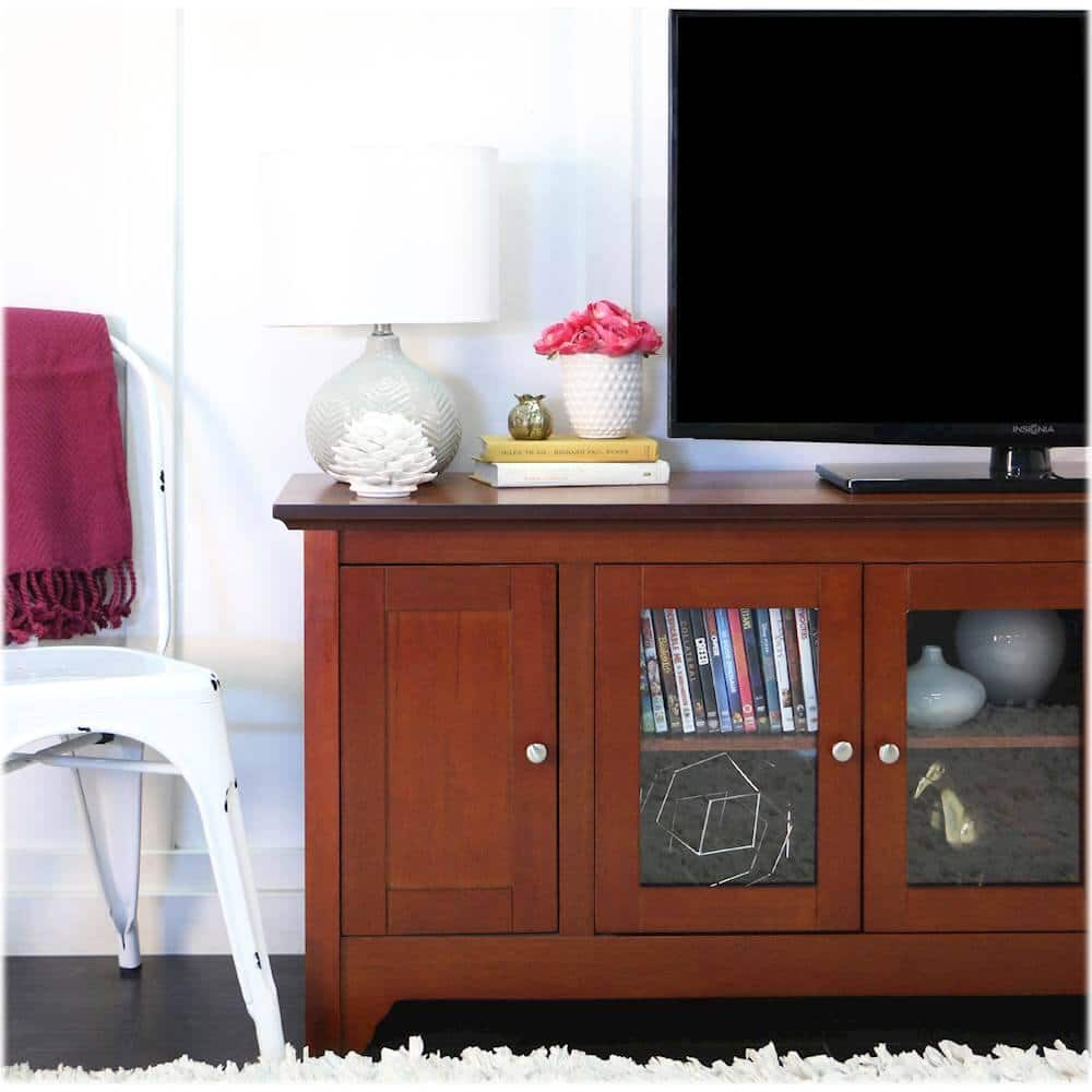 Best Buy: Walker Edison TV Cabinet for Most Flat-Panel TVs Up to 55 ...