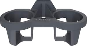 OtterBox - Double Cup Holder - Slate Gray - Front_Zoom