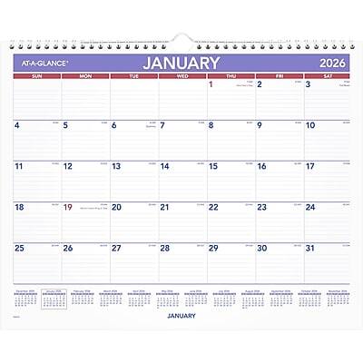 AT-A-GLANCE  
JANUARY 2026  

SUN MON TUE WED THU FRI SAT  

1 2 3  
4 5 6 7 8 9 10  
11 12 13 14 15 16 17  
18 19 20 21 22 23 24  
25 26 27 28 29 30 31  

JANUARY