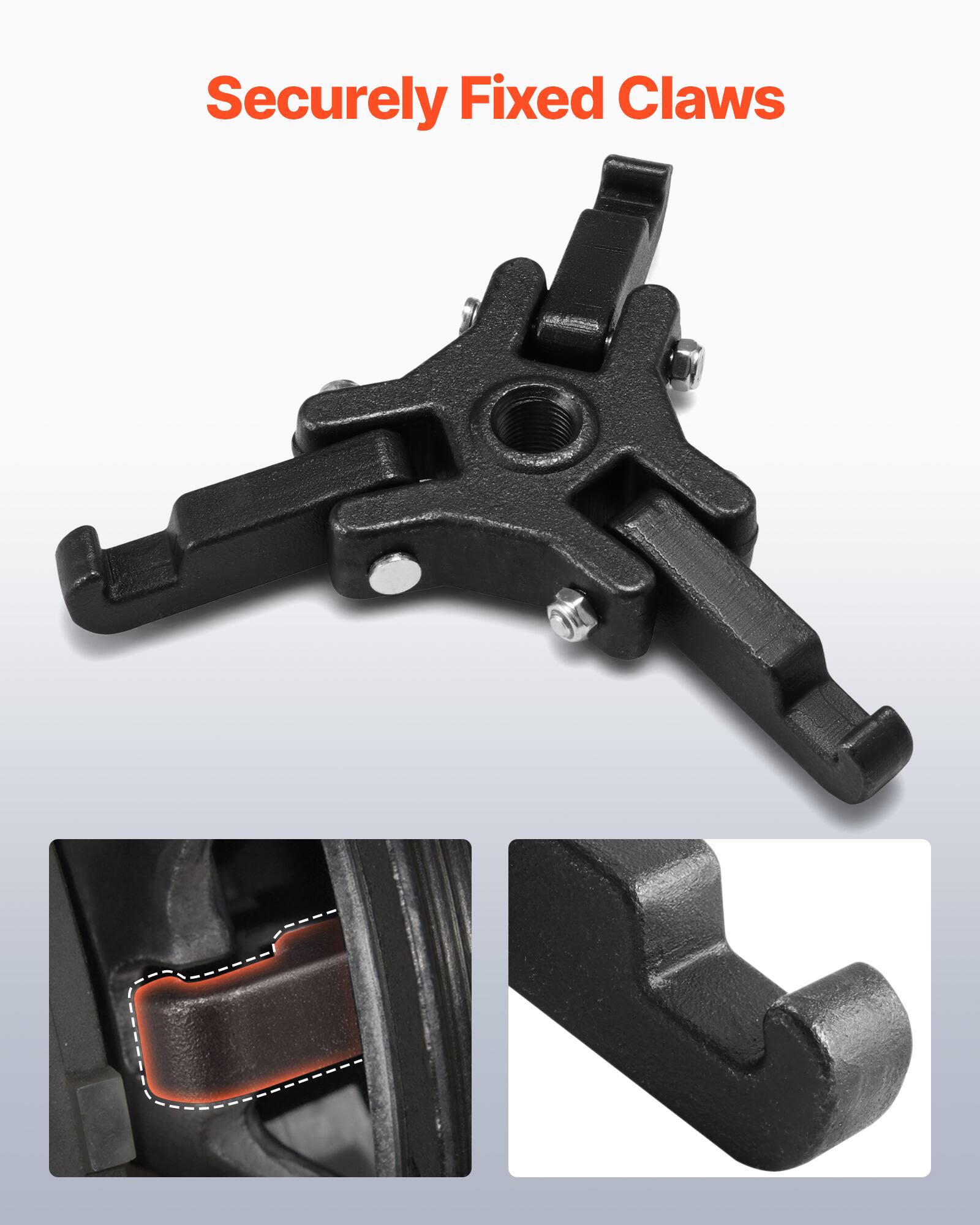 Securely Fixed Claws