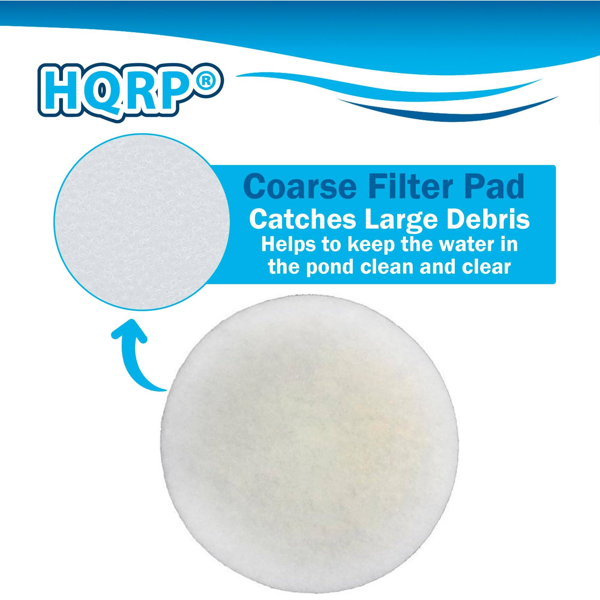 HQRP Coarse Filter Pad  
Catches Large Debris  
Helps to keep the water in the pond clean and clear