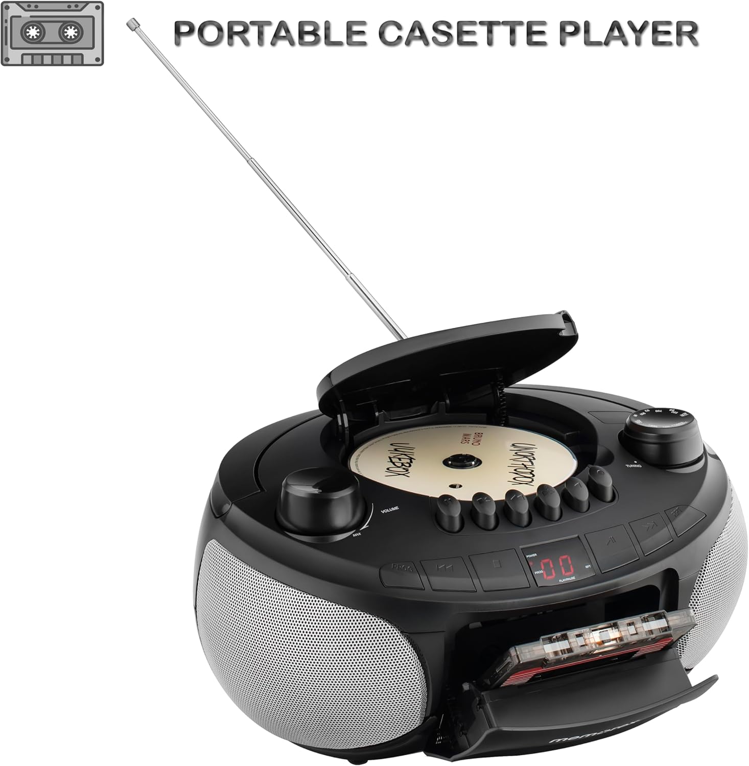 PORTABLE CASSETTE PLAYER