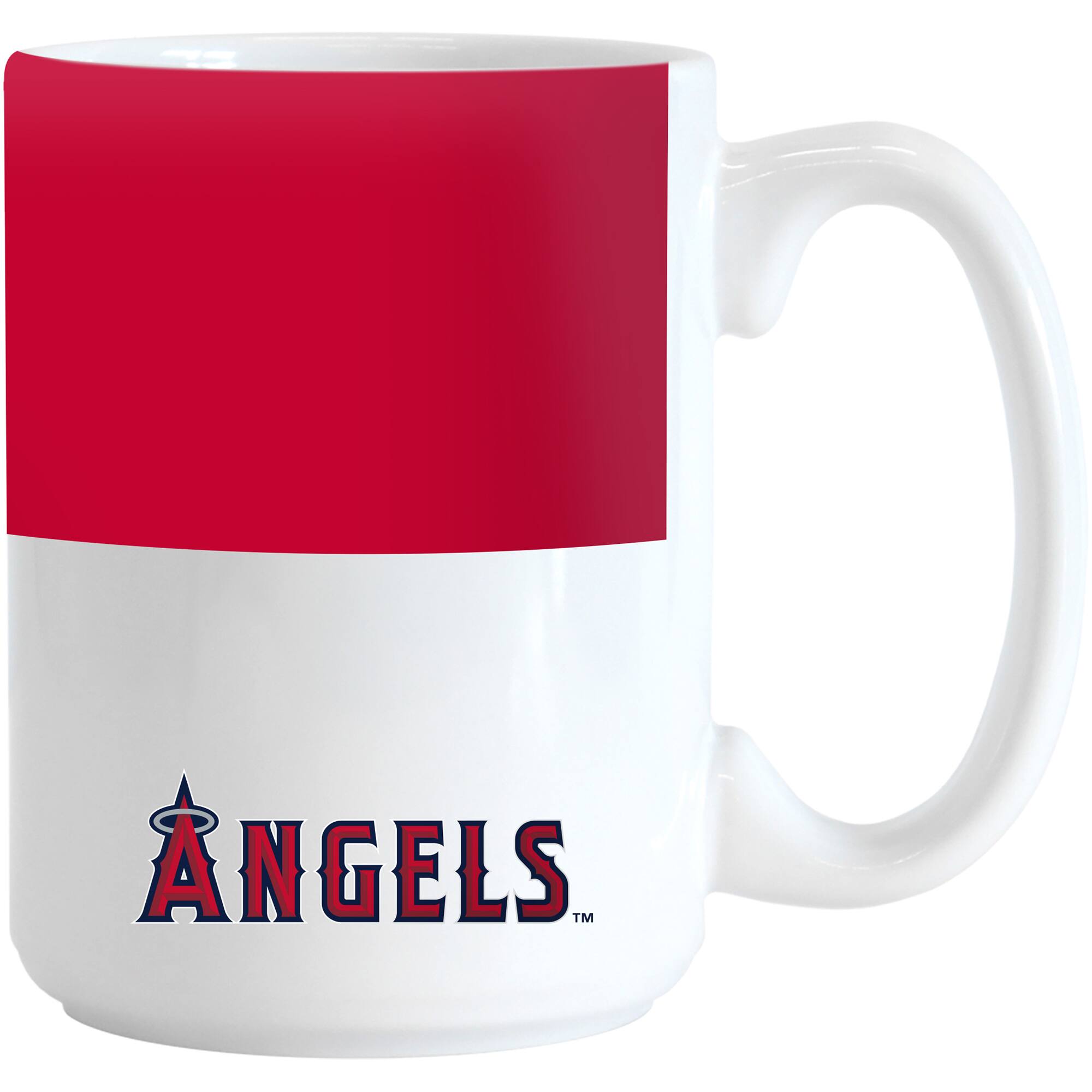 Alt View 1. Logo Brands - Los Angeles Angels 15oz. Colorblock Mug - Multicolor.