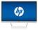 Front. HP - 21.5" IPS LED HD Monitor - Snow White/Natural Silver.