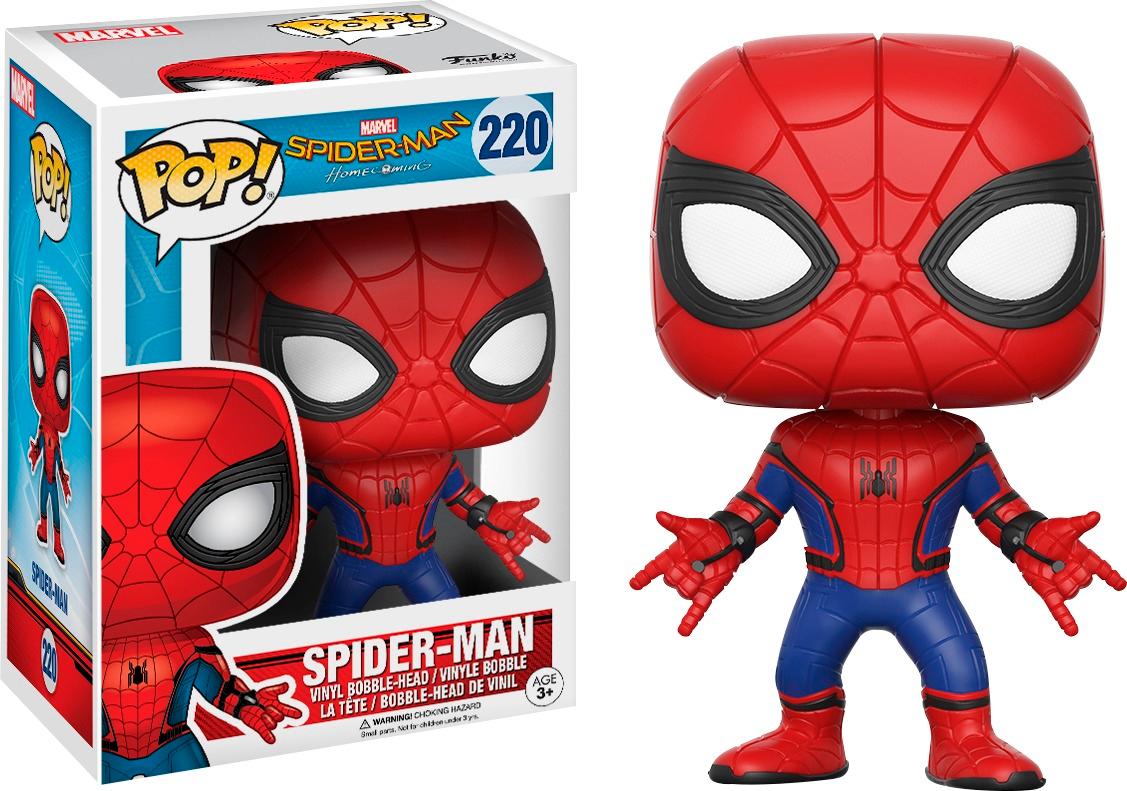 Marvel Spider-Man Homecoming Funko 13317 Pop Vinyl Action Figure 220 Spider-Man