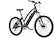 Angle. Genesis R Electric Bike - Black Satin.