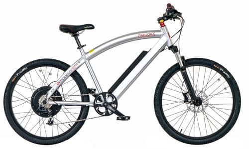 ProdecoTech - Phantom X Electric Bike - Brushed Aluminum - Larger Front