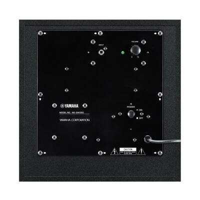 Yamaha NS SW050BL 8 Inch 100 Watt Max Powered Subwoofer Black NS Yamaha NS SW050BL 8 Inch 100 Watt Max Powered Subwoofer Black NS