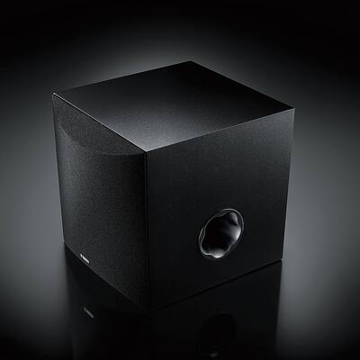 Yamaha NS SW050BL 8 Inch 100 Watt Max Powered Subwoofer Black NS Yamaha NS SW050BL 8 Inch 100 Watt Max Powered Subwoofer Black NS