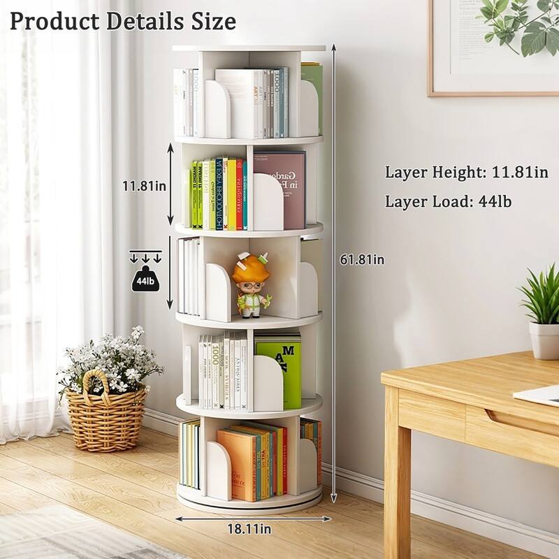 Product Details Size

Layer Height: 11.81in  
Layer Load: 44lb  

11.81in  
61.81in  
18.11in