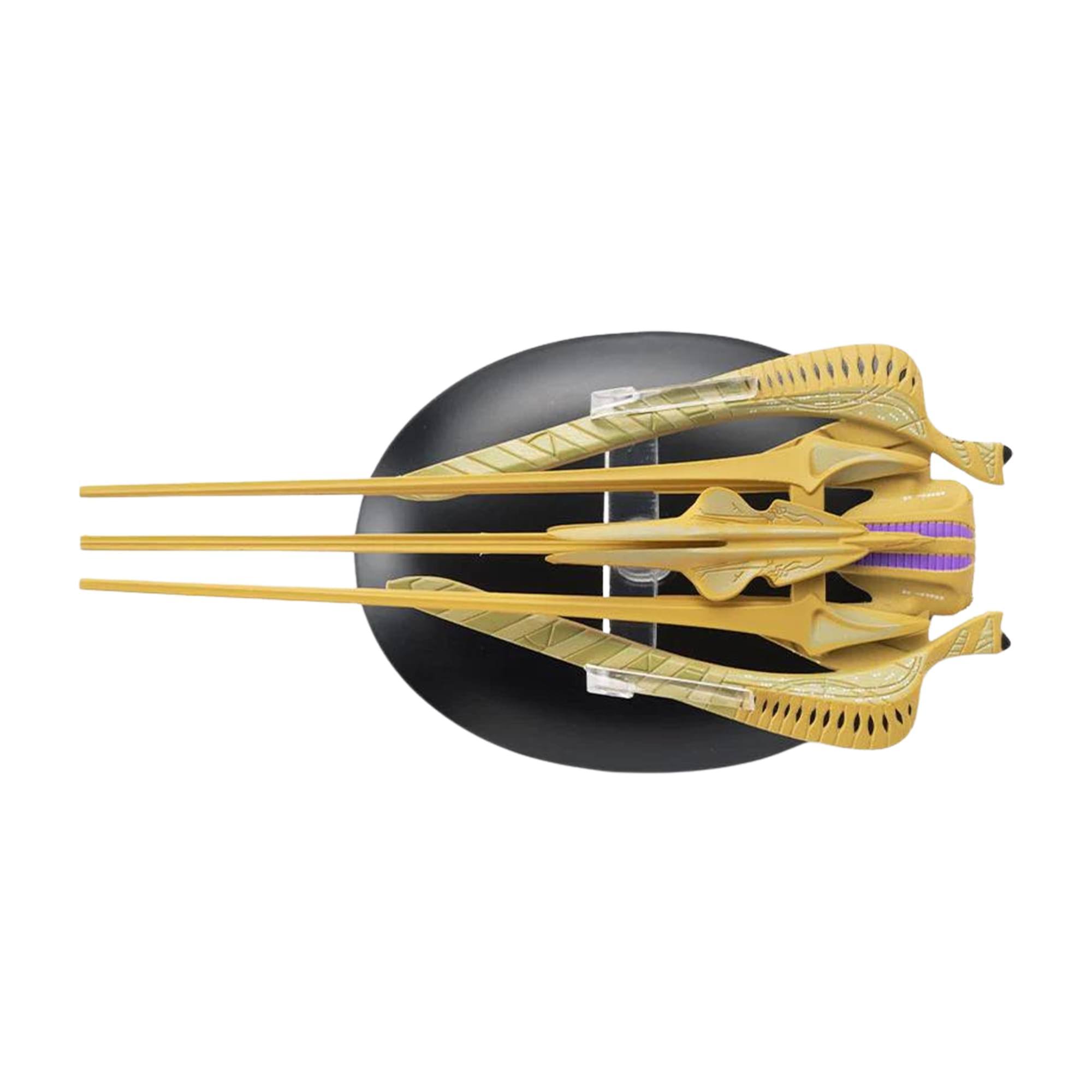 Alt View 3. Eaglemoss - Eaglemoss Star Trek Starship Replica | Xindi Reptilian - Beige.