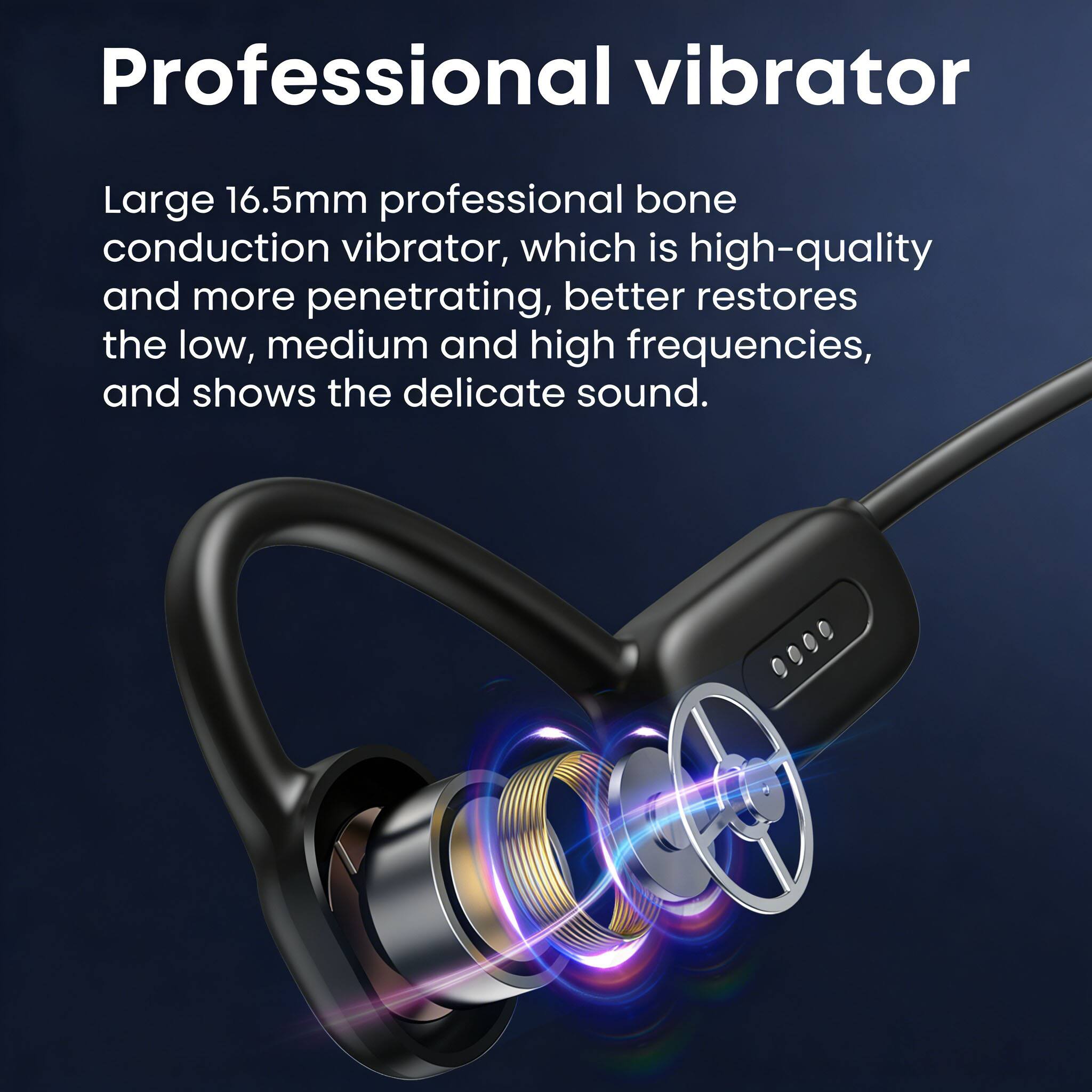 Professional vibrator

Large 16.5mm professional bone conduction vibrator, which is high-quality and more penetrating, better restores the low, medium and high frequencies, and shows the delicate sound.