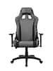 Front. Arozzi - Avanti Soft Fabric Chair - Ash.