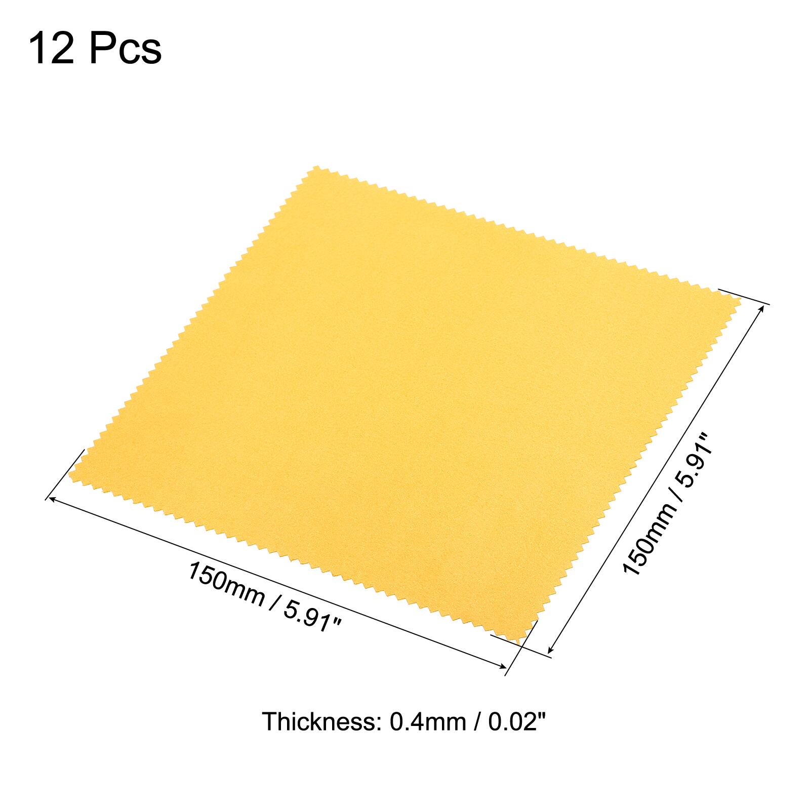 12 Pcs  
150mm / 5.91"  
Thickness: 0.4mm / 0.02"