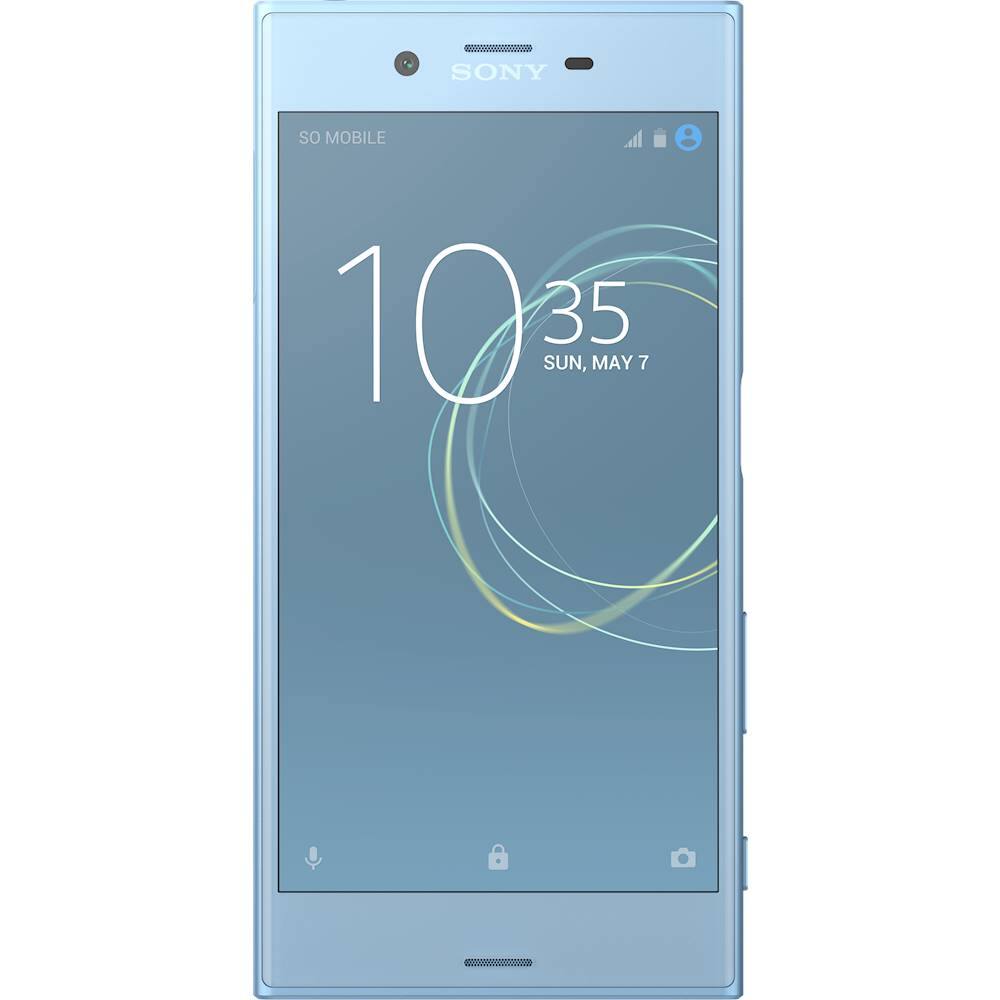 Sony - Xperia™ XZs 4G LTE with 64GB Memory Cell Phone (Unlocked) - Ice Blue - Larger Front