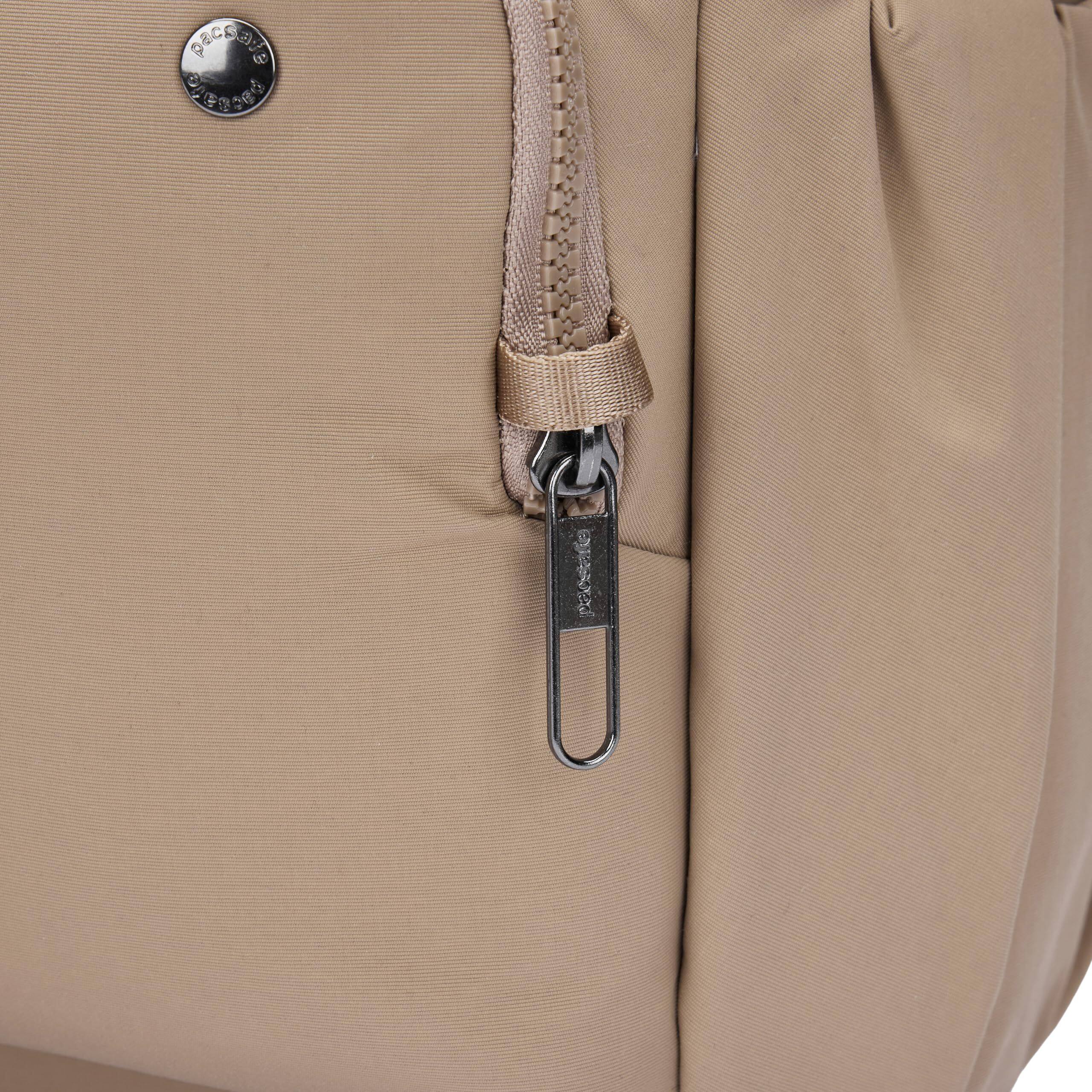Alt View 2. Pacsafe - Citysafe CX Anti Theft 17L backpack - Taupe.
