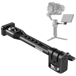 Neewer - 360° Adjustable Field Monitor Mount, 1/4" Thread, for DJI/ZHIYUN/MOZA Gimbals, GA005