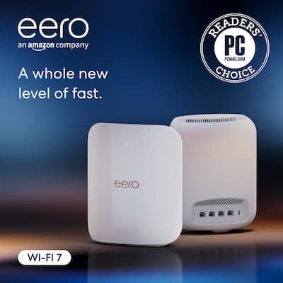 eero Max 7 Tri band Mesh Wi Fi 7 System (2 pack) White V010211 eero Max 7 Tri band Mesh Wi Fi 7 System (2 pack) White V010211