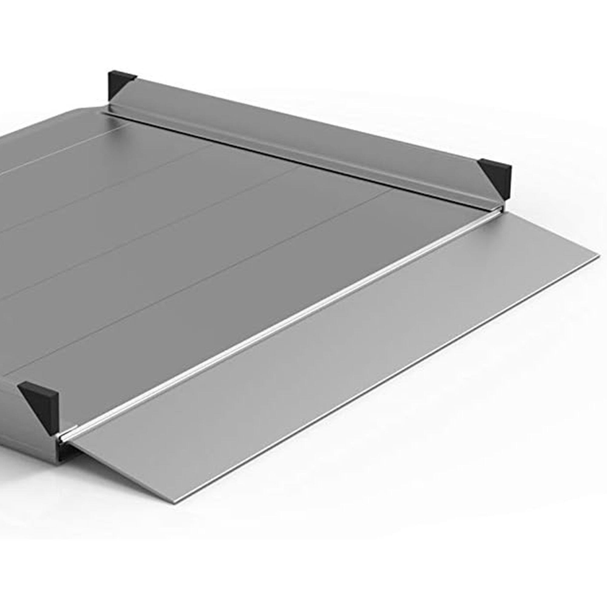 Alt View 5. EZ-ACCESS - EZ-ACCESS GATEWAY 3G 3 Foot Solid Surface Aluminum Portable Wheelchair Ramp - Gray.