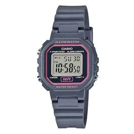 Casio - Women’s Digital Watch with Pink Dial - LA-20WH-4ADF - Black