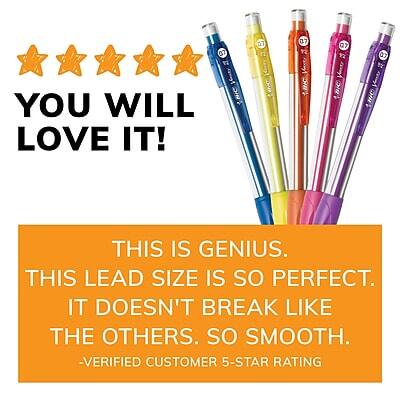 You will love it!

This is genius. This lead size is so perfect. It doesn't break like the others. So smooth.
- Verified customer 5-star rating