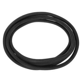 Unique Bargains - Split Sleeve Wire Loom 11/32" 9.84Ft Self Wrapping Braided Sleeve UL94-V2 Fireproof PET for Automotive Home - Black