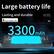 Large battery life and durable, Lasting and durable, 8-hour battery life, Large capacity lithium battery, 3300 mAh