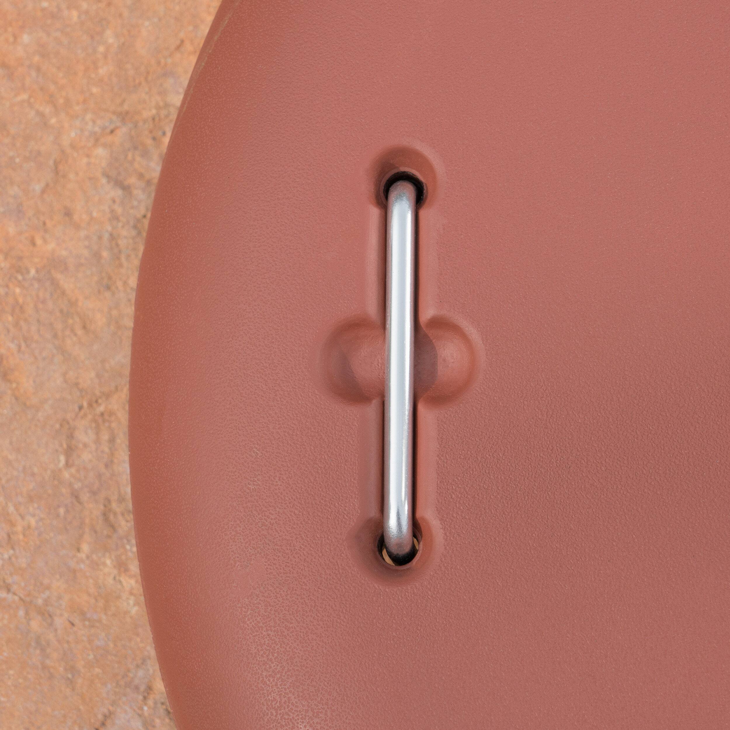 Back. Anysun - Simple Design Round High-Quality Flexible Moble Umbrella Base, Assembly Required - Terracotta.