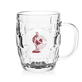 Indigo Falls - South Carolina Gamecocks 20oz. Dimpled Glass Mug - Multicolor