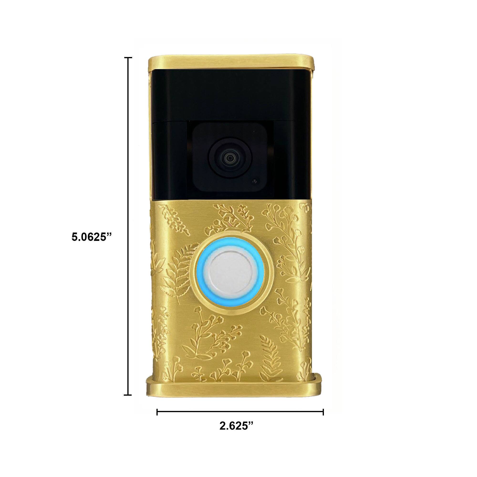 The dimensions of the device are 5.0625" in height and 2.625" in width.