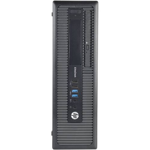 HP - Refurbished EliteDesk Desktop - Intel Core i5 - 8GB Memory - 2TB Hard Drive - Black - Larger Front