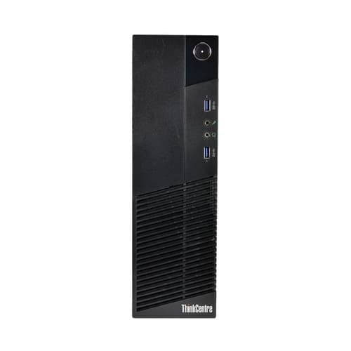 Lenovo - Refurbished Desktop - Intel Core i5 - 8GB Memory - 500GB Hard Drive - Black - Larger Front