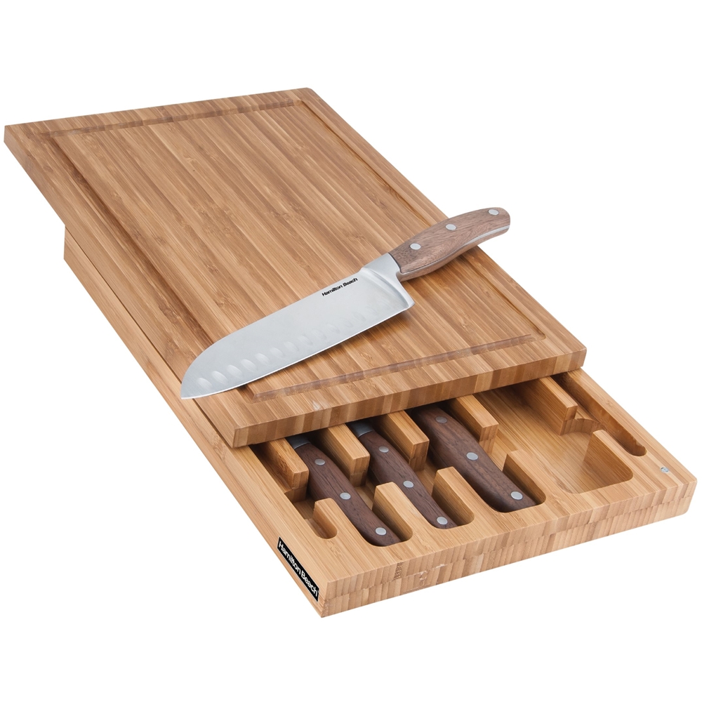 Dropship 12-piece Forged Kitchen Knife Set In White With Wood Storage  Block; to Sell Online at a Lower Price