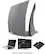 Alt View 11. Mohu - AirWave Indoor Curved Wireless HDTV Antenna - Black.