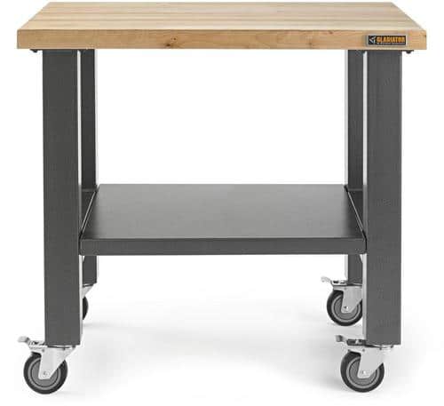 Gladiator - Mobile Workstation - Hammered Granite - Larger Front