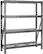 Angle. Gladiator - 60" Heavy Duty Rack Shelf - Hammered Granite.