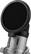 Alt View 12. Insignia™ - USB Microphone - Silver/black.
