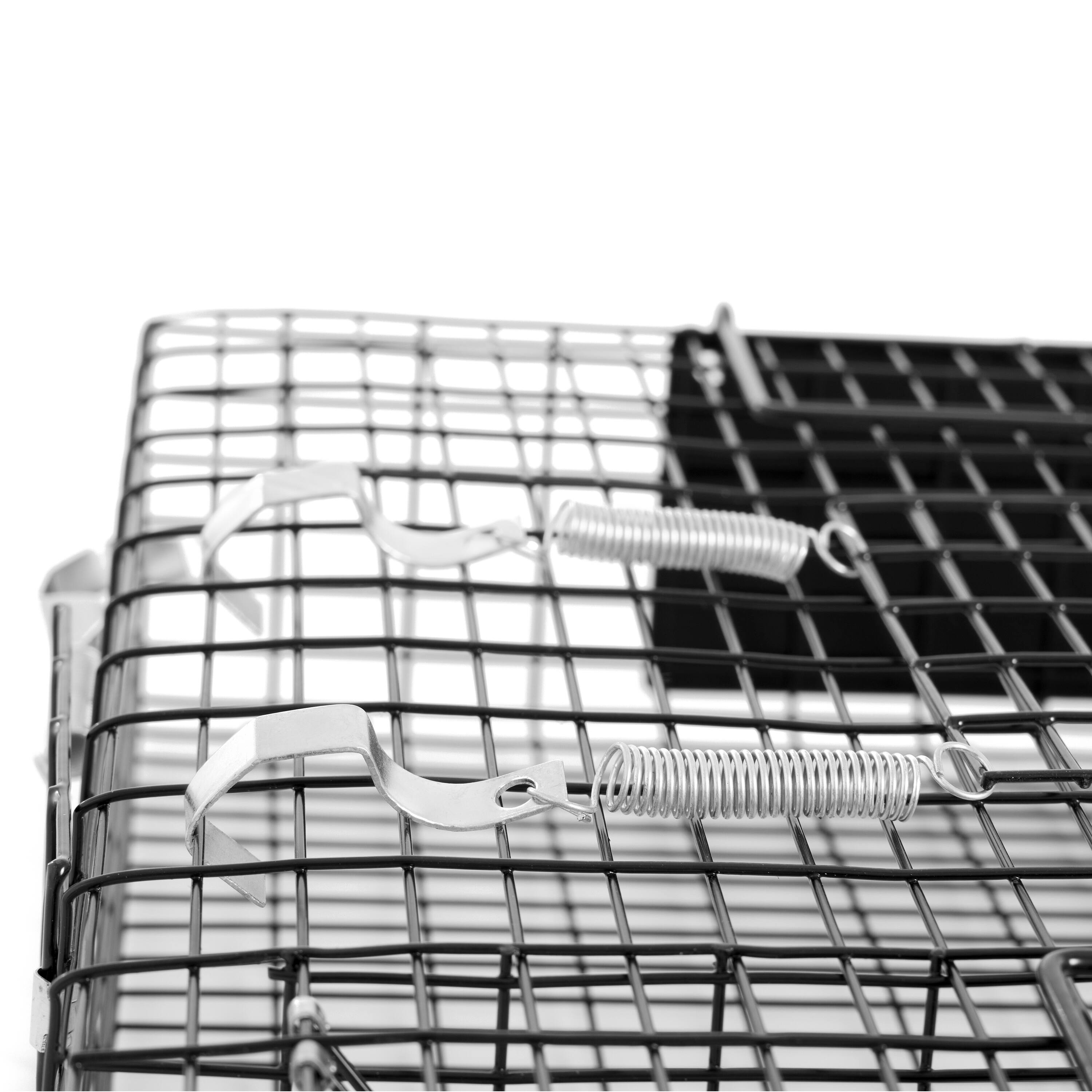 Alt View 7. Rugged Ranch Products - Rugged Ranch CHPTO Chipmunkinator Live Chipmunk Multi Catch 2 Door Cage Trap - Black.