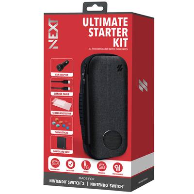NEXT Ultimate Starter Kit for Nintendo Switch 2 & Switch Gray NEXT Ultimate Starter Kit for Nintendo Switch 2 & Switch Gray