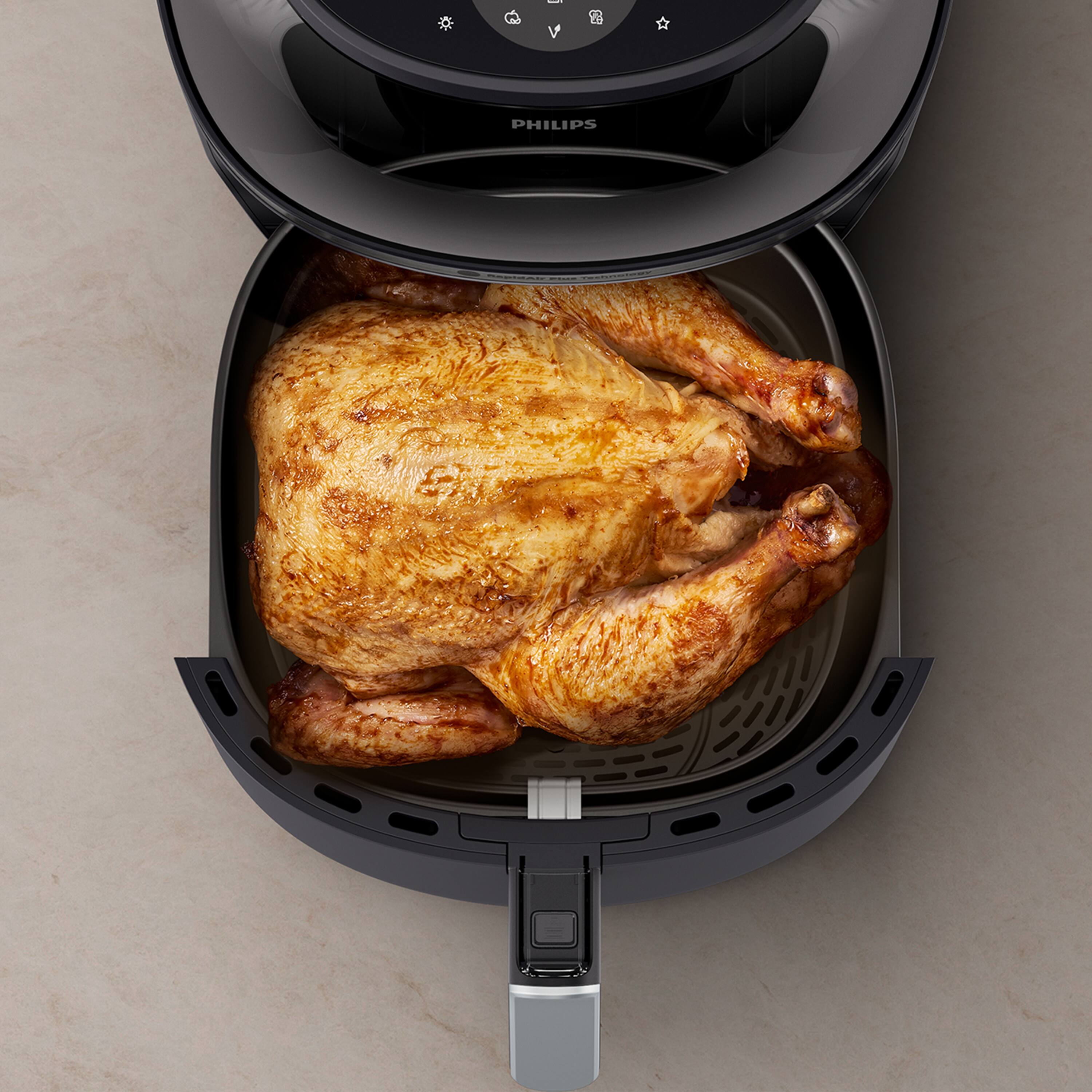 Alt View 8. Philips - Philips 3000 Series Airfryer - Black.