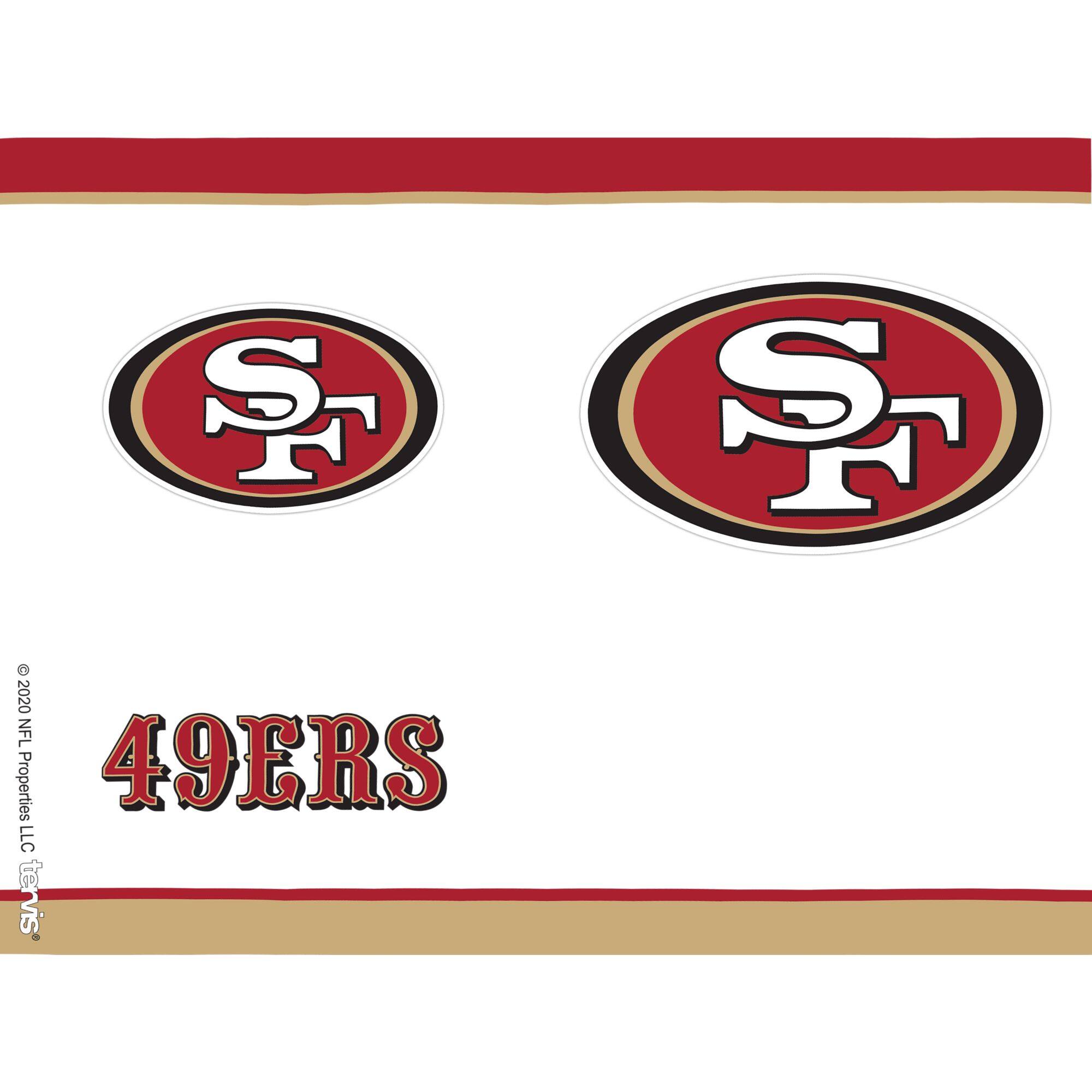 S F  
49ERS  
© 2020 NFL Properties 49ERS LLC tervis