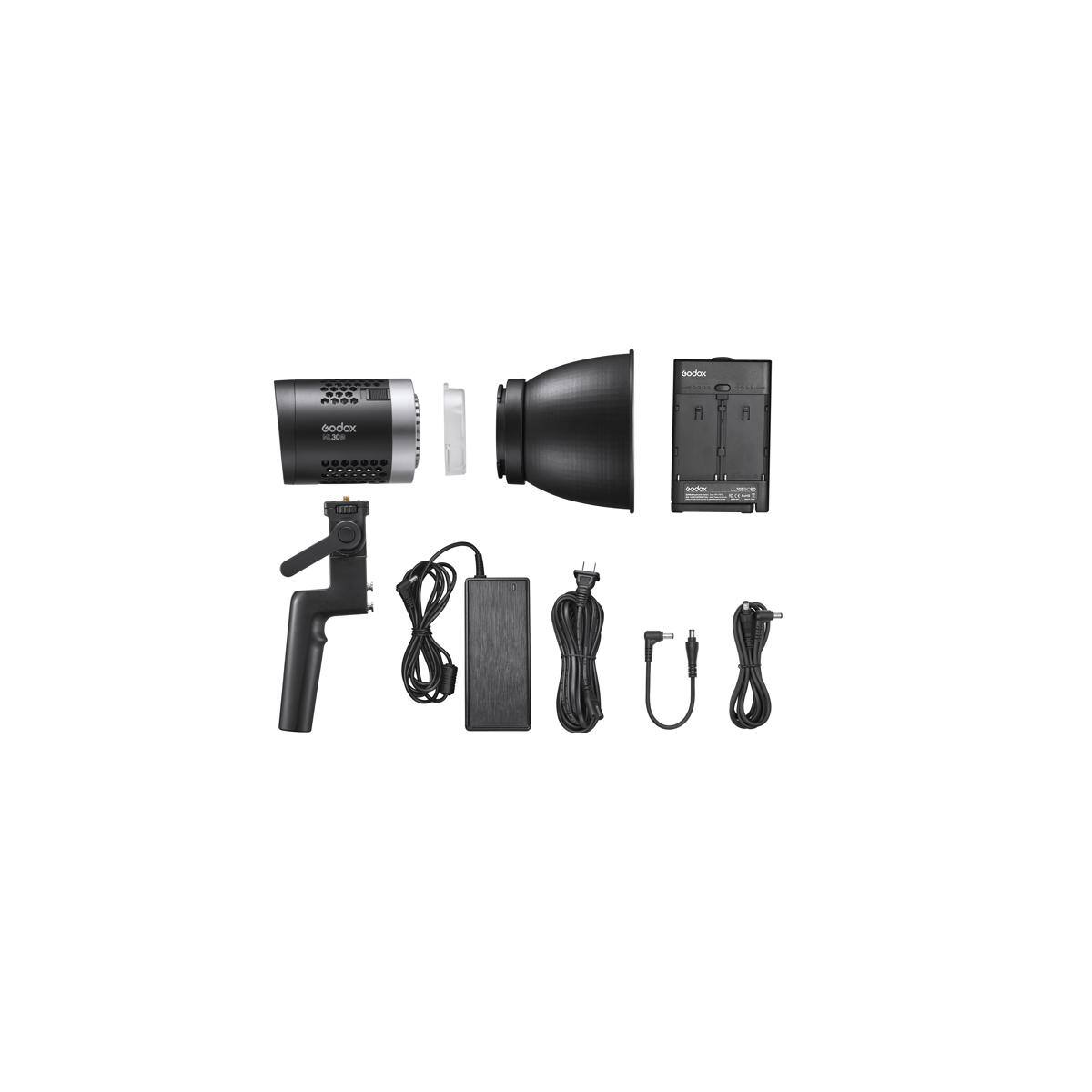 Alt View 1. Godox - Godox ML30Bi Bi-Color 30W Dainty LED light.