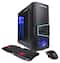CyberPowerPC - Gamer Ultra Desktop - AMD FX-Series - 16GB Memory - 2TB Hard Drive - Black/Blue-Front_Standard