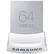 Front. Samsung - 64GB USB 3.0 Flash Drive - Silver/white.
