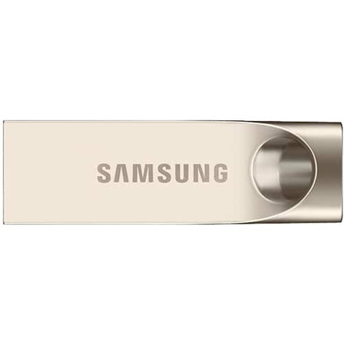 Samsung - BAR 128GB USB 3.0 Flash Drive - Gold - Larger Front