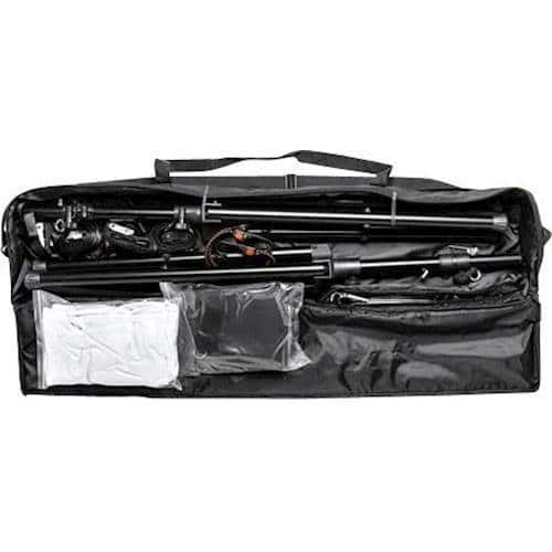 Alt View 18. Backyard Theater Systems - Savi 720p LED Projector with SilverScreen™ Recreation Series Theater System - White.