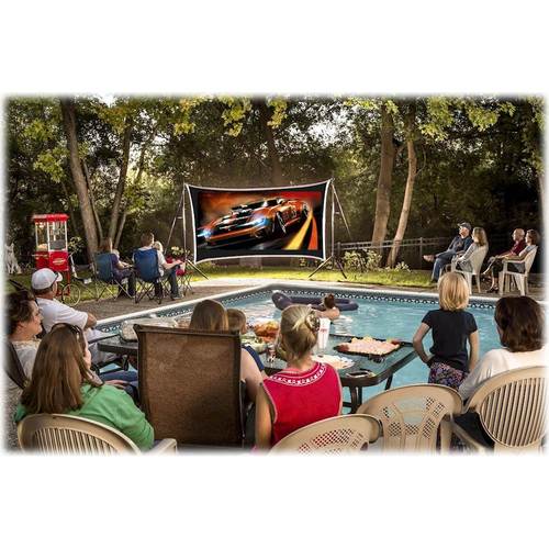 Backyard Theater Systems Savi 720p Led Projector With Silv
